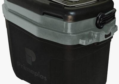 Caixa Térmica 32 l preta e cinza